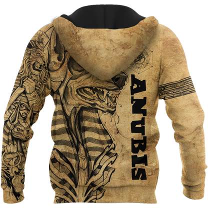 Egyptian Gods Ancient Anubis Tattoo unisex 3d print shirts