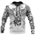 Egyptian Gods Ancient Tattoo white ver unisex 3d print shirts