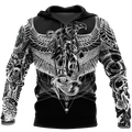 Egyptian Gods Ancient Tattoo black ver unisex 3d print shirts