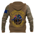 Custom name Australia Army Brothers in arms AU Veteran 3D print shirts