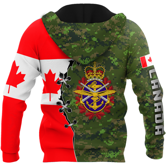 Canadian Veteran  3D All Over Printed Shirts NTN07032103