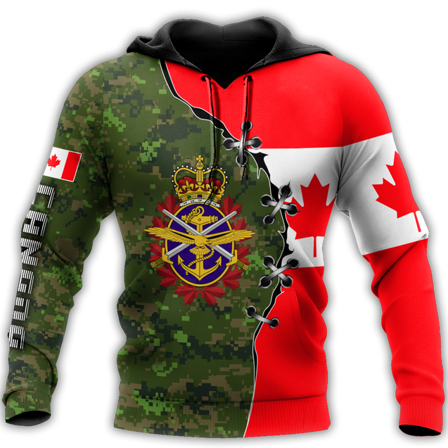 Canadian Veteran  3D All Over Printed Shirts NTN07032103