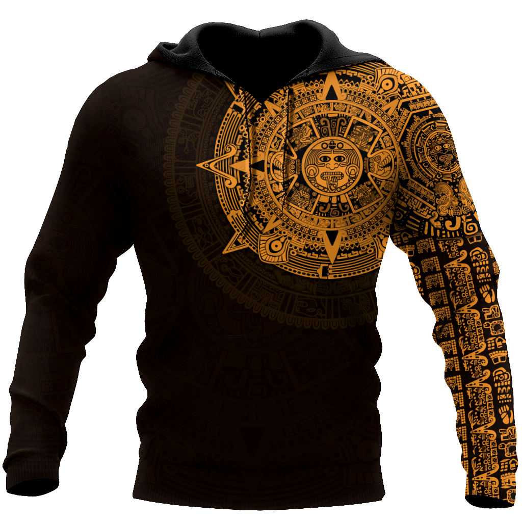 Aztec Mexico JJ1 3D All Over Printed Unisex Hoodie