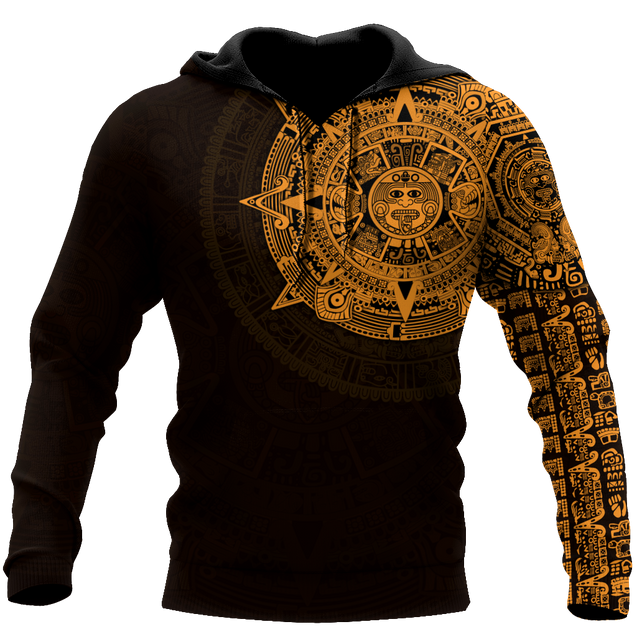 Aztec Mexico JJ1 3D All Over Printed Unisex Hoodie