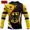 Germany Hoodie Personalized 3D All Over Printed Shirts