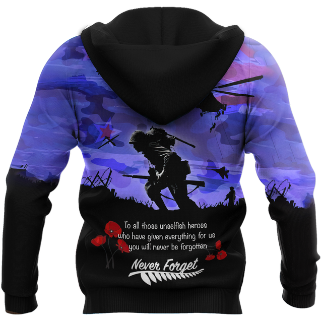 Premium Anzac Day 3D Printed Unisex Shirts TN DD07042105