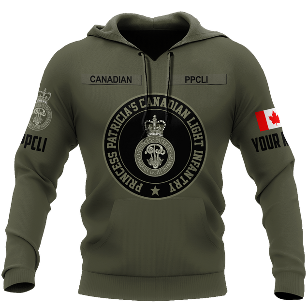 Custom Name XT Canadian Veteran PPCLI 3D Printed Clothes DA07042105