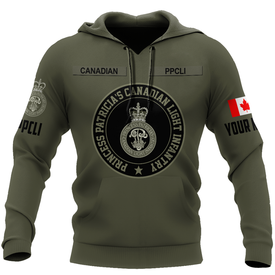 Custom Name XT Canadian Veteran PPCLI 3D Printed Clothes DA07042105