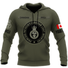 Custom Name XT Canadian Veteran PPCLI 3D Printed Clothes DA07042105