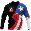 Puerto Rico 3D All Over Printed Hoodie For Men And Women