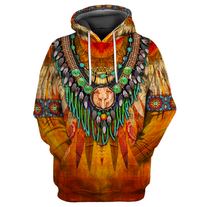 Native American 3D All Over Printed Shirts for Women