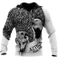 Azteca Mexicano 3D All Over Printed Unisex Hoodie