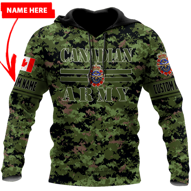 Personalized Name XT Canadian Veteran - Jesus 3D All Over Printed Shirts PD08032102