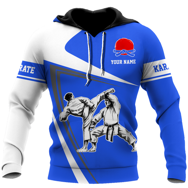 Customize Name Karate Hoodie For Men And Women MH08032104.S4