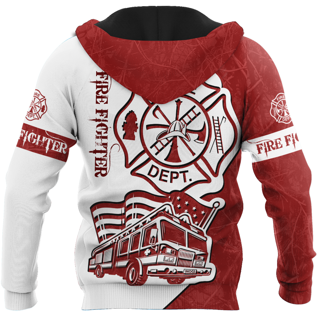 Customize Name Firefighter Hoodie For Men And Women MH08032108