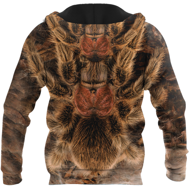 Spider Tarantula 3D All Over Printed Premium Unisex Hoodie ML