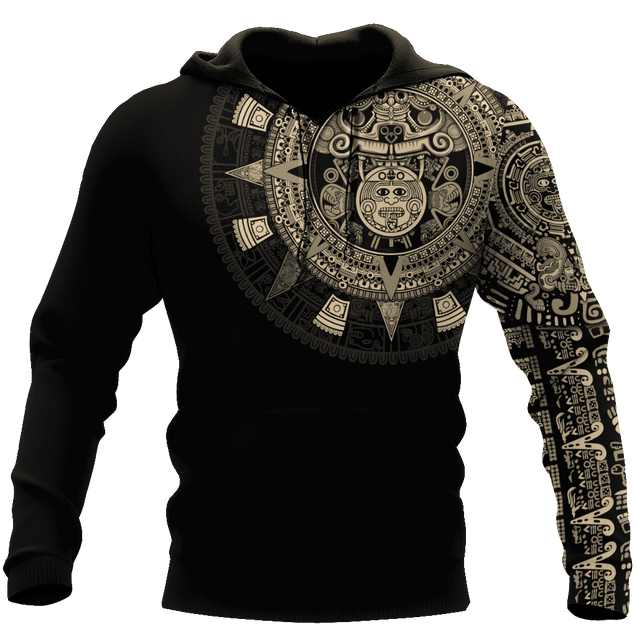 Aztec Mexico Yellow 3D All Over Printed Unisex Shirt