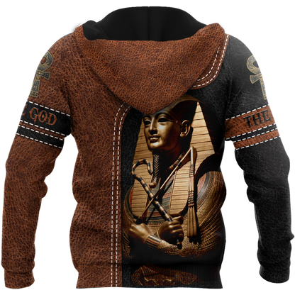 Custom name Pharaoh The God Ancient Egypt 3D design print shirts