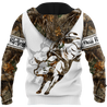 Personalized Name Bull Riding 3D All Over Printed Unisex Shirts Tattoo Ver 2