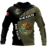 Personalized Mexico 3D All Over Printed Hoodie