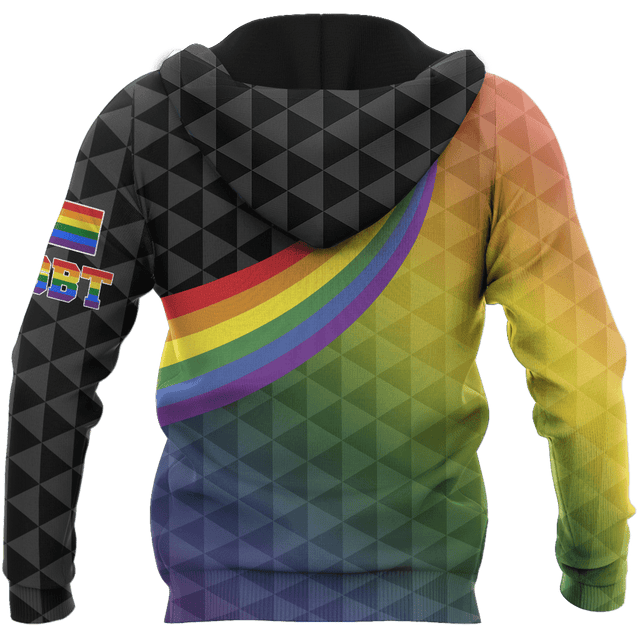 Customize Name LGBT Pride Hoodie For Men And Women DD08052105