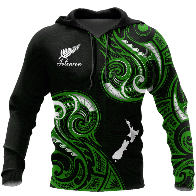 New Zealand Aotearoa 3D All Over Printed Unisex Shirts