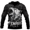 Premium Fenrir Wolf 3D All Over Printed Unisex Shirts