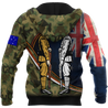 Remember Soldiers camo Australia and Kiwi Veteran 3D print shirts