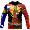 Premium Unisex Hoodie Remember Anzac Day ML