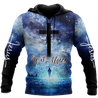 Premium Unisex Hoodie 3D All Over Printed Easter Day Christian Jesus No42 ML