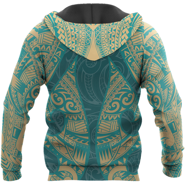 New Zealand Maori Tattoo 3D All Over Printed Unisex Shirts