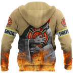 Customize Name Firefighter Hoodie Shirts For Men And Women TNA09032103