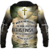 Premium Unisex Hoodie 3D All Over Printed Easter Day Christian Jesus No44 ML