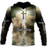 Premium Unisex Hoodie 3D All Over Printed Easter Day Christian Jesus No44 ML