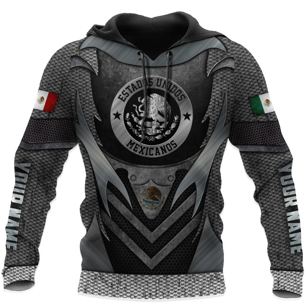 Personalized Mexico 3D All Over Printed Hoodie