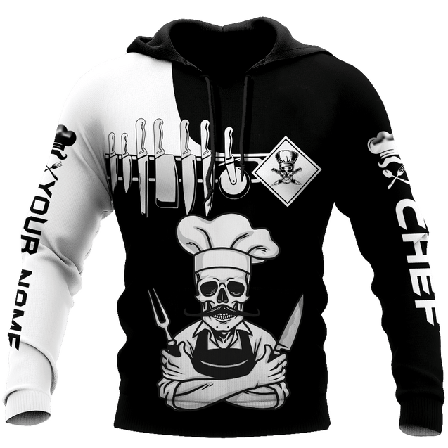 Custom Name Master Chef 3D All Over Printed Unisex Shirts