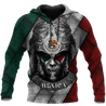 Aztec Warrior Mexico 3D All Over Printed Unisex Hoodies