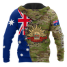 The Australian Army 3D All Over Printed Shirts For Men And Women VP10032103