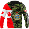 Canadian Air Force Veteran 3D All Over Printed Shirts NTN10032104