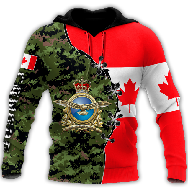 Canadian Air Force Veteran 3D All Over Printed Shirts NTN10032104