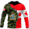 Canadian Air Force Veteran 3D All Over Printed Shirts NTN10032104