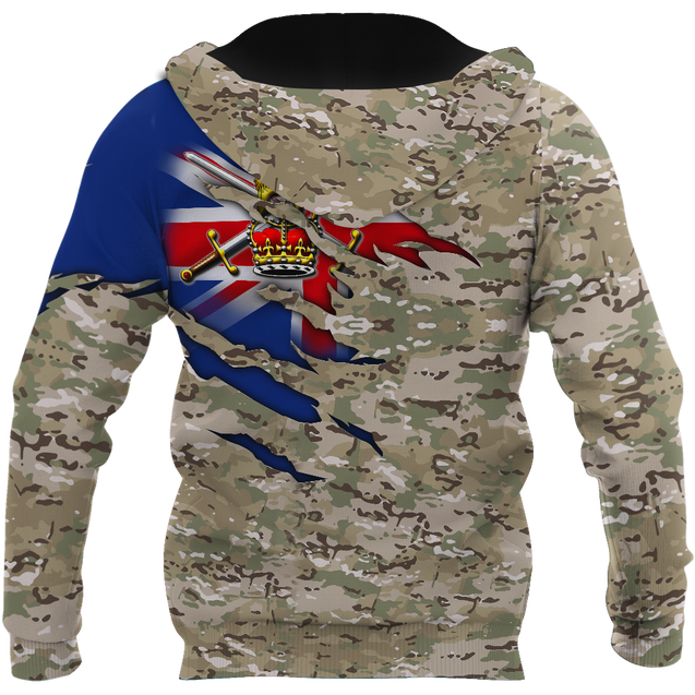 Bristish Veteran 3D All Over Printed Shirts PD10032105