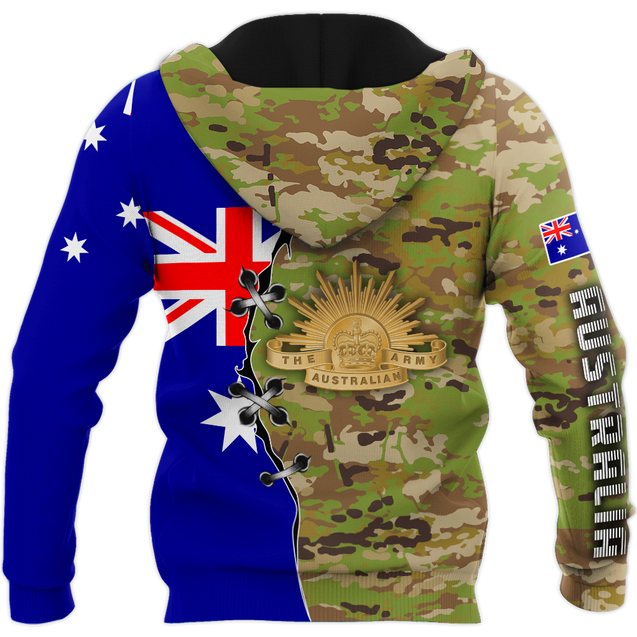 Australian Veteran 3D All Over Printed Shirts NTN10032105