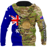 Australian Veteran 3D All Over Printed Shirts NTN10032105