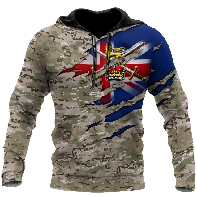 Bristish Veteran 3D All Over Printed Shirts PD10032105