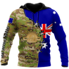 Australian Veteran 3D All Over Printed Shirts NTN10032105