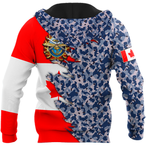 Canadian Navy Veteran  3D All Over Printed Shirts  MH10032106