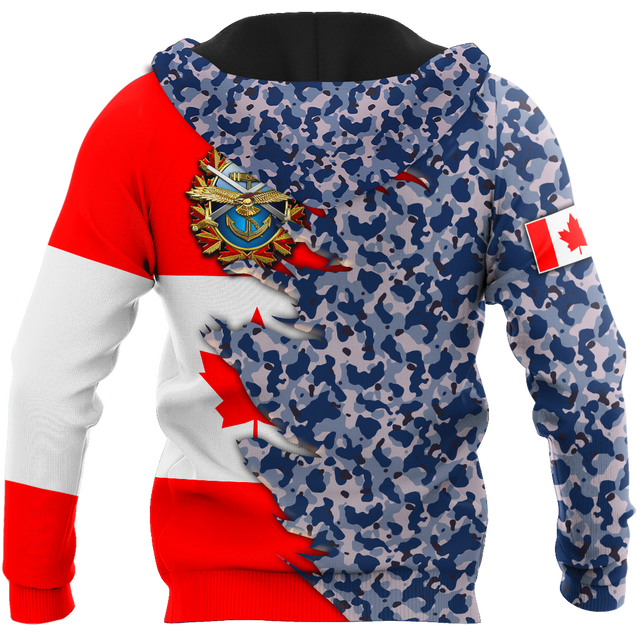 Canadian Navy Veteran  3D All Over Printed Shirts  MH10032106