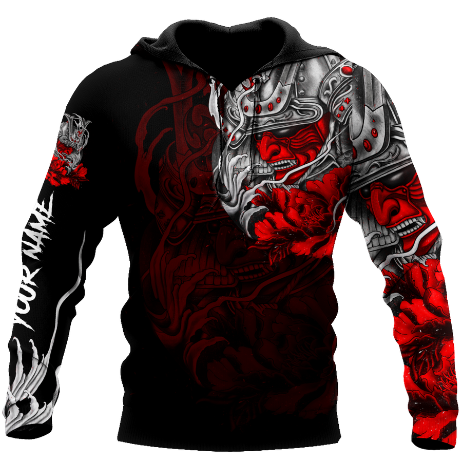 Premium 3D Printed Samurai Tattoo Shirts MEI