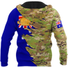 Australian Veteran - Jesus 3D All Over Printed Shirts MH10032107